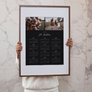 2025 Photo Calendar Poster Print
