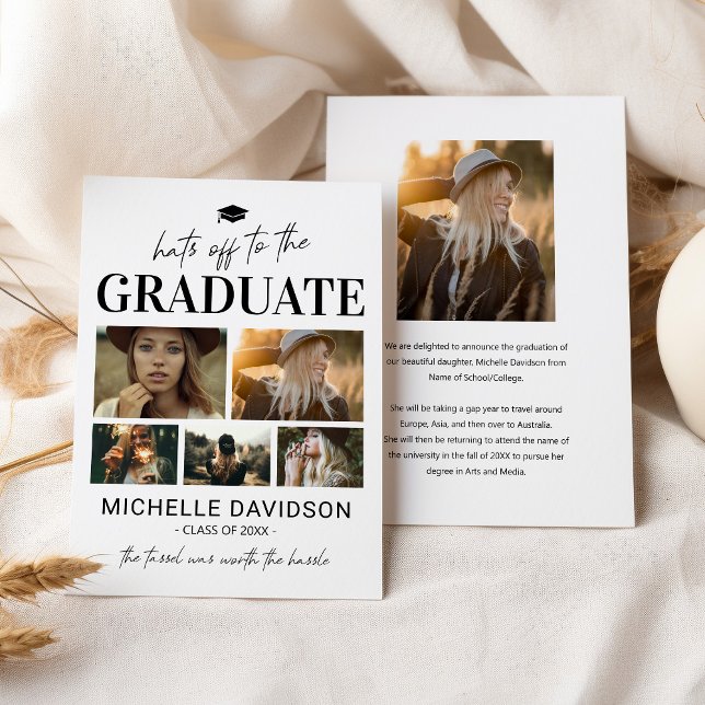 2025 Photo Collage Graduation Announcement (Creator Uploaded)