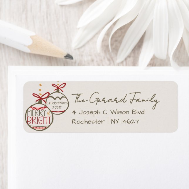 2025 Photo Family Christmas Card Xmas (Insitu)