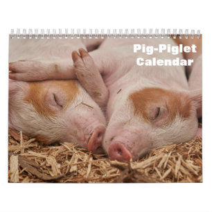 2025 Pig-Piglet Calendar