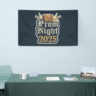 2025 Pirates & Mermaids Themed High School Prom Banner
