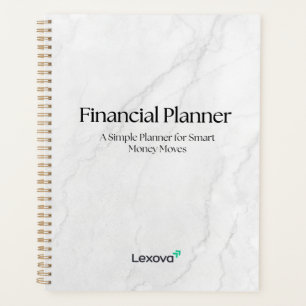 2025 Planner Notebook Academic & Financial Organ