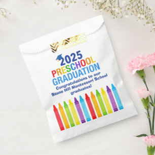 2025 Preschool Graduation Custom School Party Favour Bags
