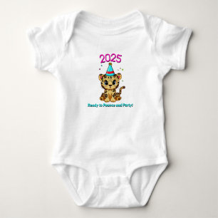 2025 Ready to Pounce and Party Baby Bodysuit