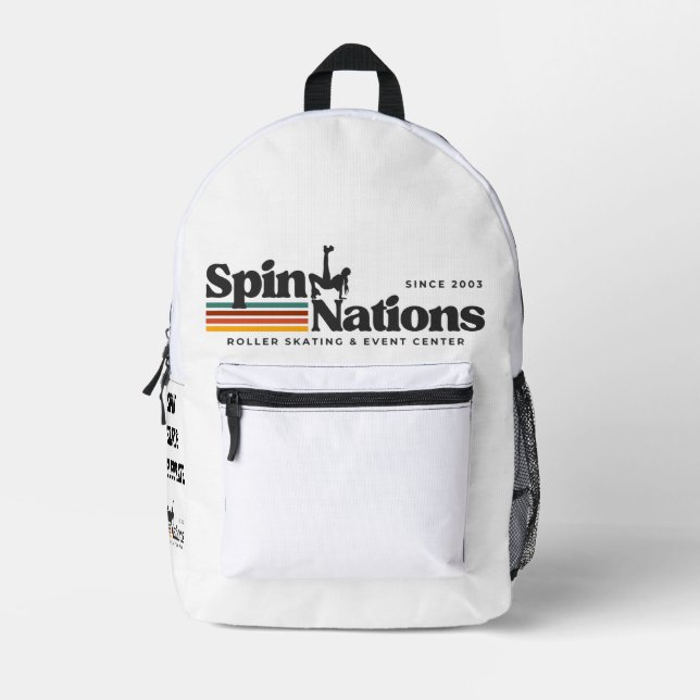 2025 Retro SpinNations Backpack (Front)