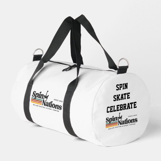 2025 Retro SpinNations Duffle Bag  (Left Corner)