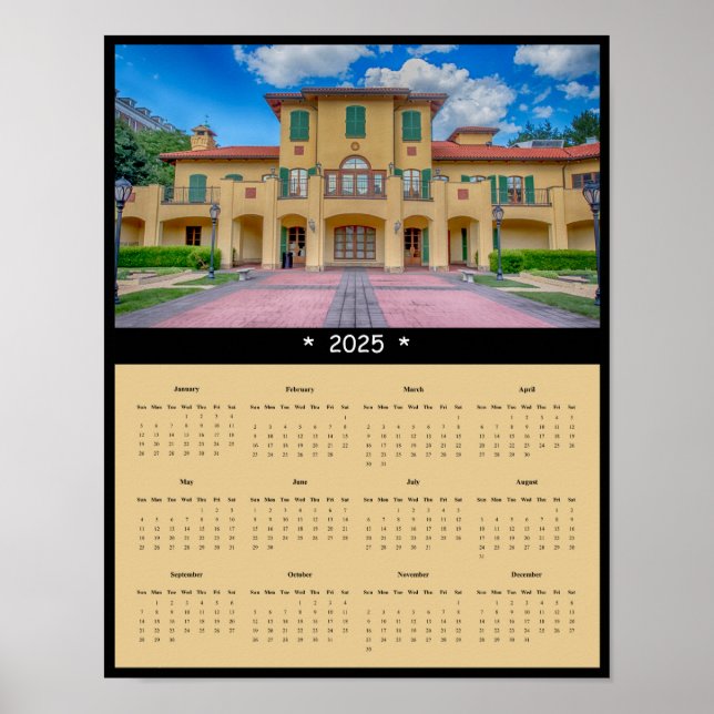 2025 Ristorante Caterina de’ Medici Wall Calendar  Poster (Front)