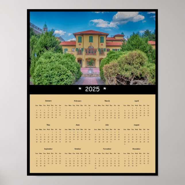 2025 Ristorante Caterina de’ Medici Wall Calendar Poster (Front)
