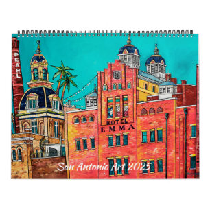 2025 San Antonio Artist Series Calendar