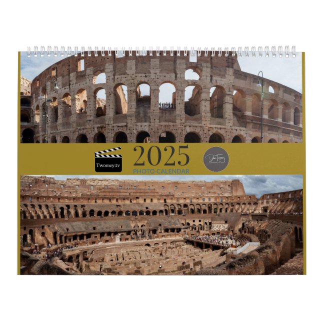 2025 San Francisco Bay Area, Dublin Ireland, Italy Calendar (Cover)