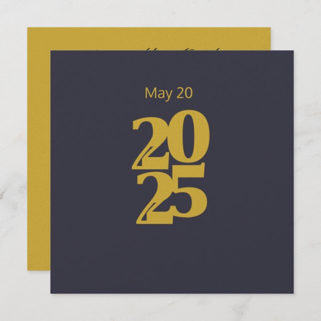 2025 Save the Date Flat Cards (Front/Back)