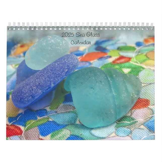 2025 Sea Glass Calendar (Cover)