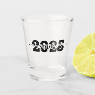  2025 Senior Graduation Class of 2025 School  Shot Glass