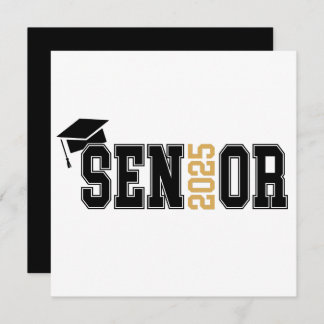 2025  Senor Graduation  Invitation