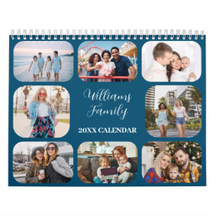 2025 Simple Modern Custom 21 Photos Family Calendar