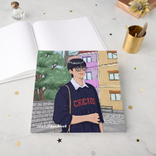 2025 Sketchbook for Artists – Customisable Guest Book