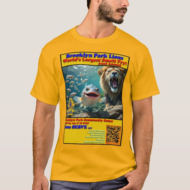 2025 Smelt Gold T-Shirt (Front)