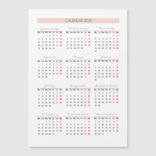 2025 Soft Blush Grid with Weekend Highlights