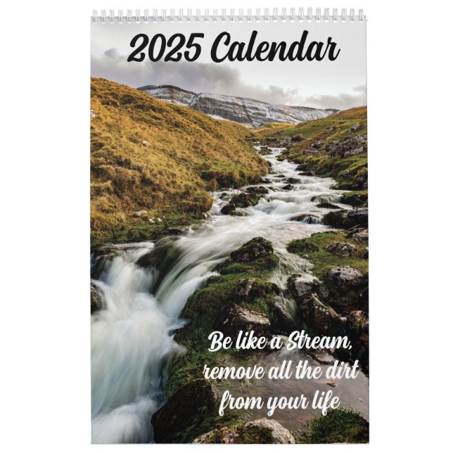 2025 Stream lover Calendar (Cover)