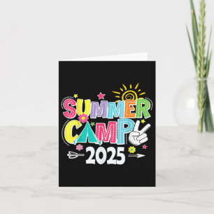 2025 Summer Camp 2025 Summer Vacation Matching Fam Card