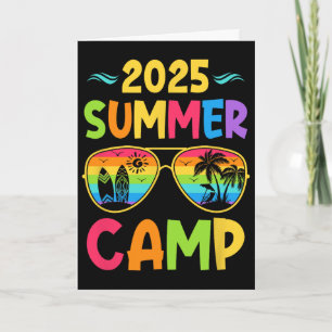 2025 Summer Camp 2025 Summer Vacation Matching Fam Card