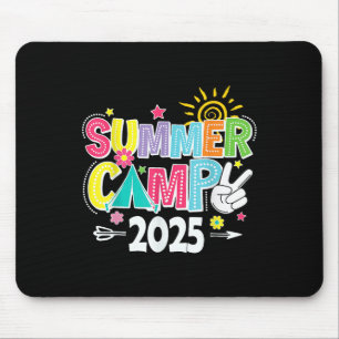 2025 Summer Camp 2025 Summer Vacation Matching Fam Mouse Mat