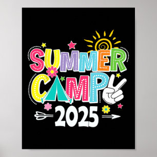 2025 Summer Camp 2025 Summer Vacation Matching Fam Poster