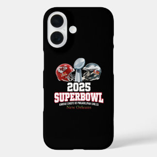 2025 Super Bowl Showdown  iPhone 16 Case