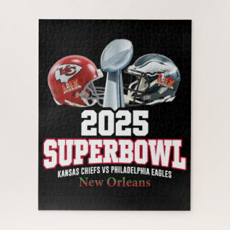 2025 Super Bowl Showdown  Jigsaw Puzzle