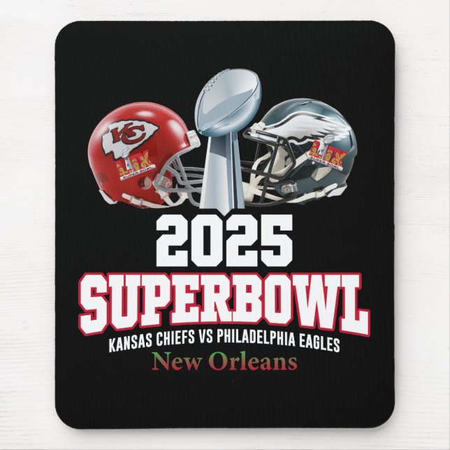 2025 Super Bowl Showdown  Mouse Mat (Front)