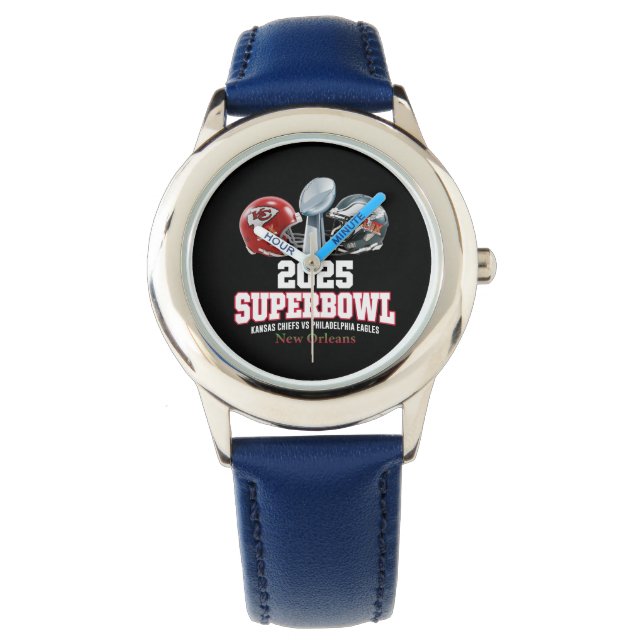 2025 Super Bowl Showdown  Watch (Front)