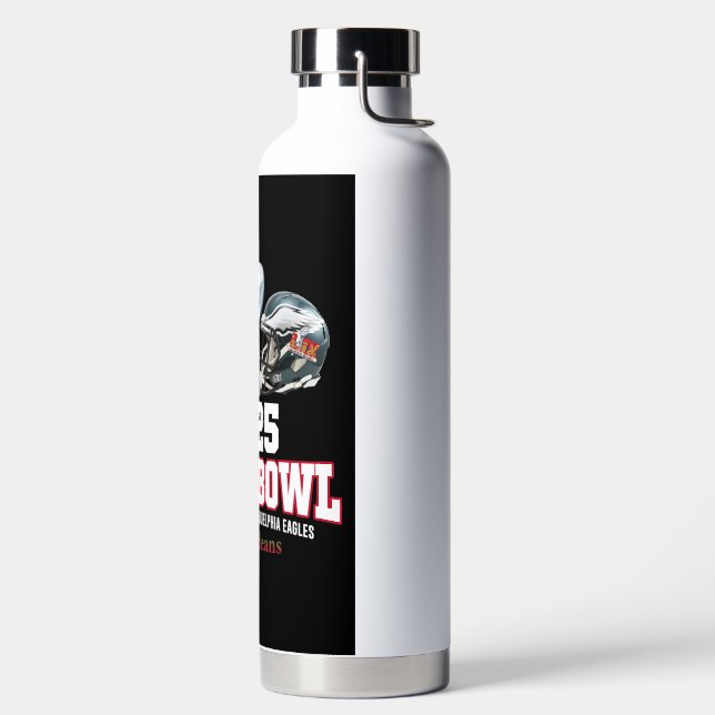 2025 Super Bowl Showdown  Water Bottle (Left)
