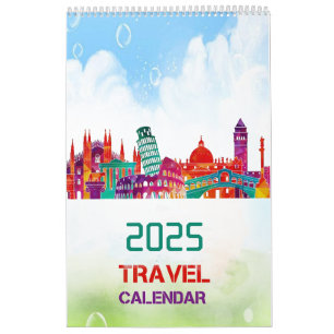 2025 TRAVEL WORLD CITIES CALENDAR