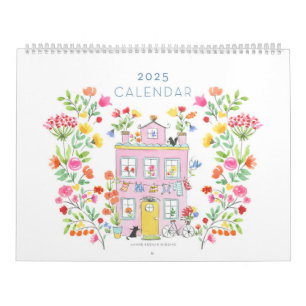 2025 Wall Calendar / Large 11"h x 14.25"w
