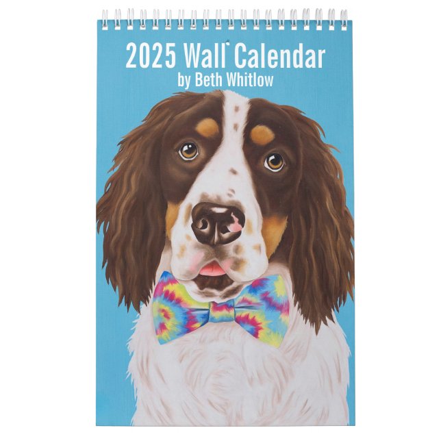 2025 Whimsical Dog Calendar - Small (Cover)