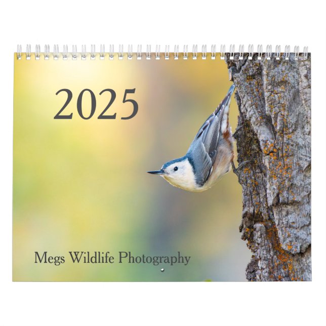 2025 Wildlife Calendar (Cover)