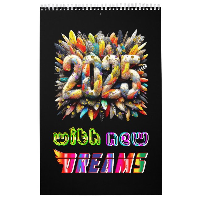 2025 With New Dreams Calendar (Cover)