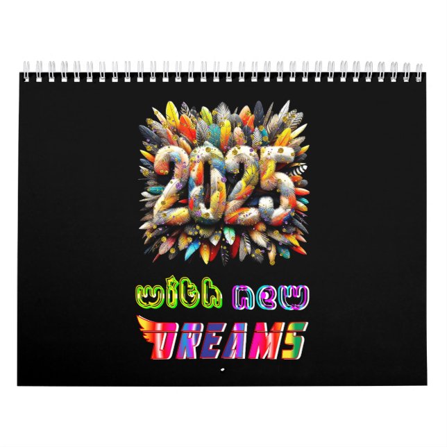 2025 With New Dreams Calendar (Cover)