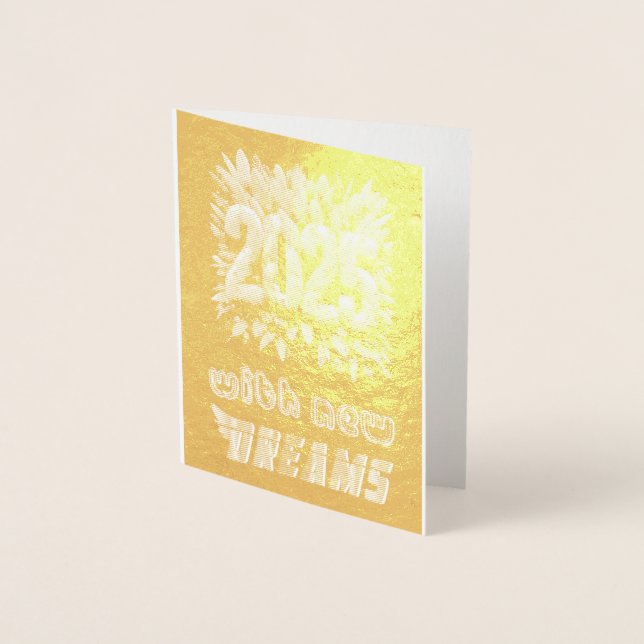2025 With New Dreams Foil Card (Front)