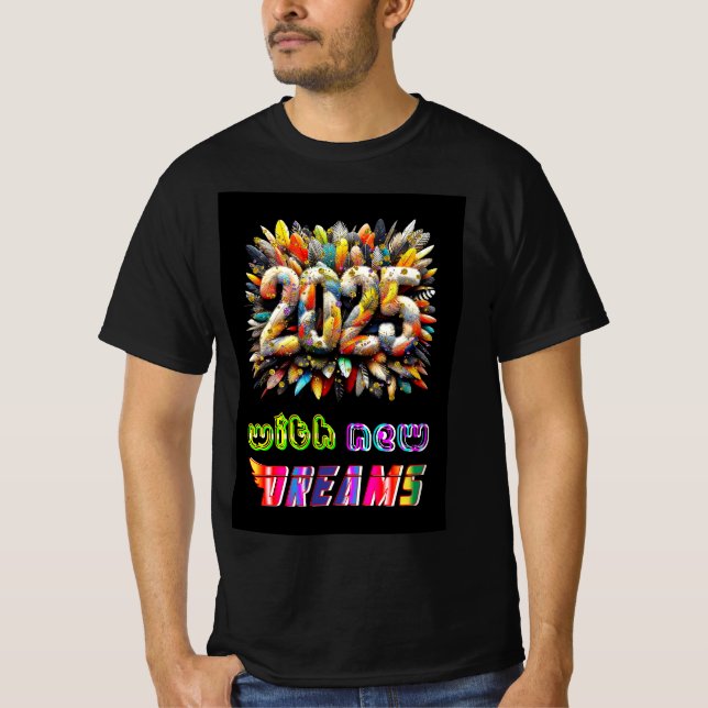 2025 With New Dreams T-Shirt (Front)