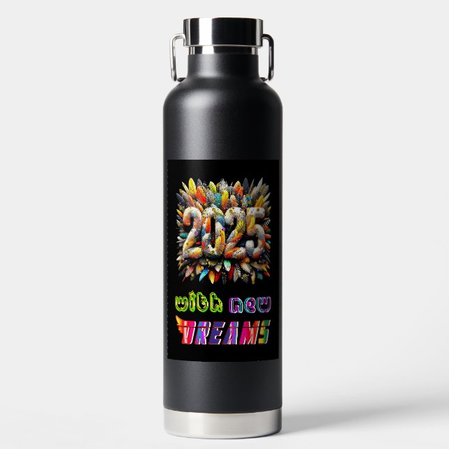 2025 With New Dreams Water Bottle (Front)