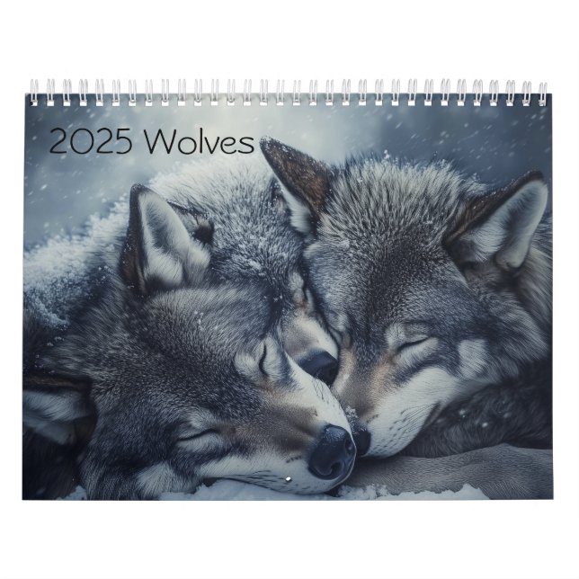 2025 Wolves Calendar (Cover)