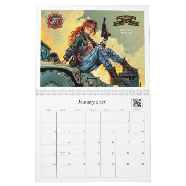 2025 Women of Cannon Calendar (Jan 2026)