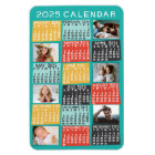 2025 Year Monthly Calendar Photo Collage Modern