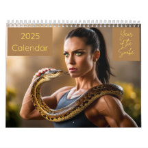 2025 Year of the Snake FITTEST WOMEN Calendar