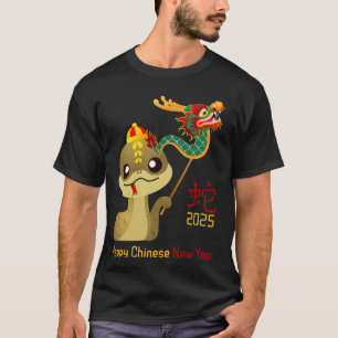 2025 Year of the Snake Kids Lunar Chinese Zodiac G T-Shirt