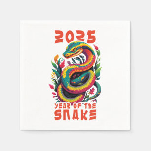 2025 Year Of The Snake Napkin