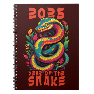2025 Year Of The Snake Notebook