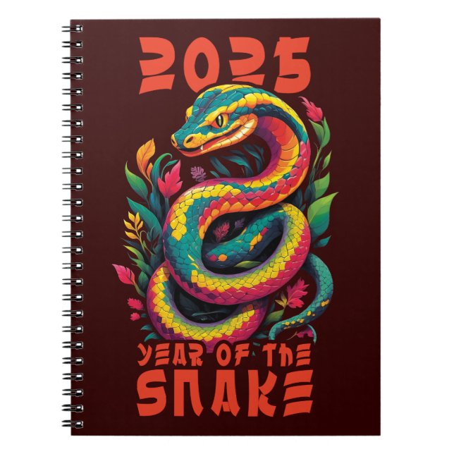 2025 Year Of The Snake Notebook (Front)