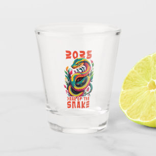 2025 Year Of The Snake Shot Glass